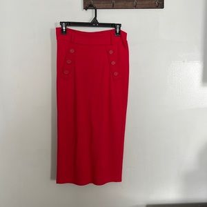 Carmen Mark Valvo - Red - Size 6